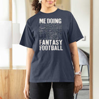 Funny Fantasy Football T Shirt For Women Draft Party Commish FFL Vintage Touchdown Season - Wonder Print Shop