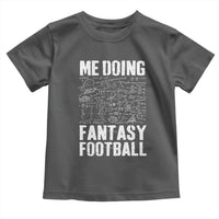 Funny Fantasy Football Toddler T Shirt Draft Party Commish FFL Vintage Touchdown Season - Wonder Print Shop