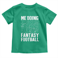 Funny Fantasy Football Toddler T Shirt Draft Party Commish FFL Vintage Touchdown Season - Wonder Print Shop