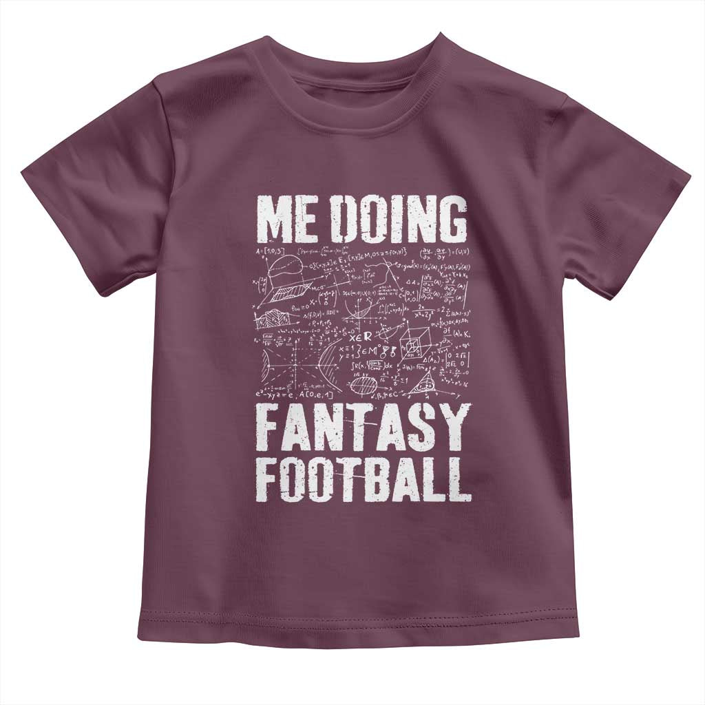 Funny Fantasy Football Toddler T Shirt Draft Party Commish FFL Vintage Touchdown Season - Wonder Print Shop