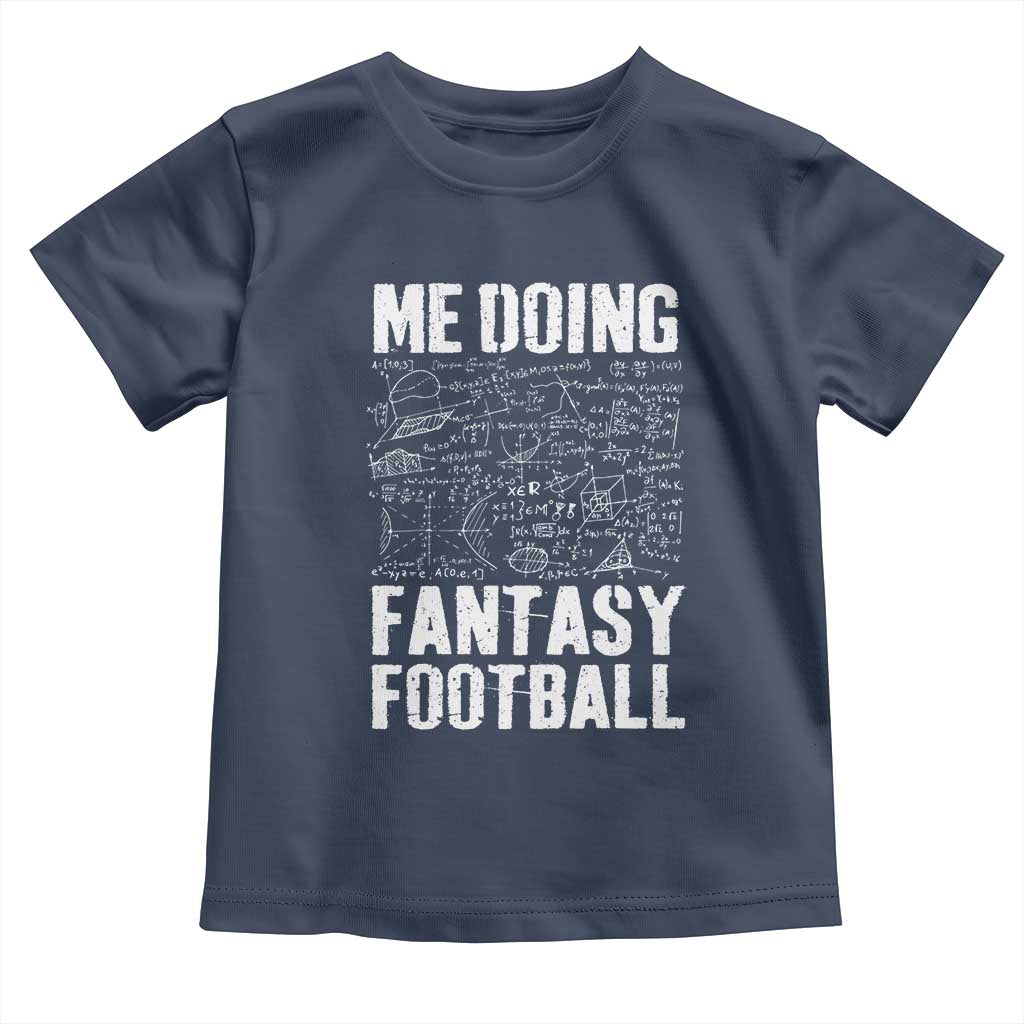Funny Fantasy Football Toddler T Shirt Draft Party Commish FFL Vintage Touchdown Season - Wonder Print Shop