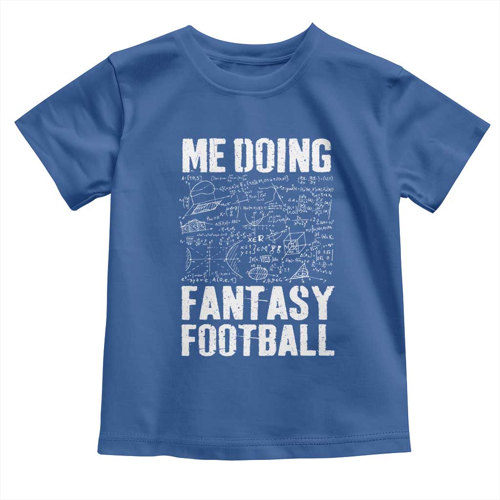 Funny Fantasy Football Toddler T Shirt Draft Party Commish FFL Vintage Touchdown Season - Wonder Print Shop