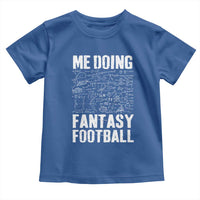 Funny Fantasy Football Toddler T Shirt Draft Party Commish FFL Vintage Touchdown Season - Wonder Print Shop