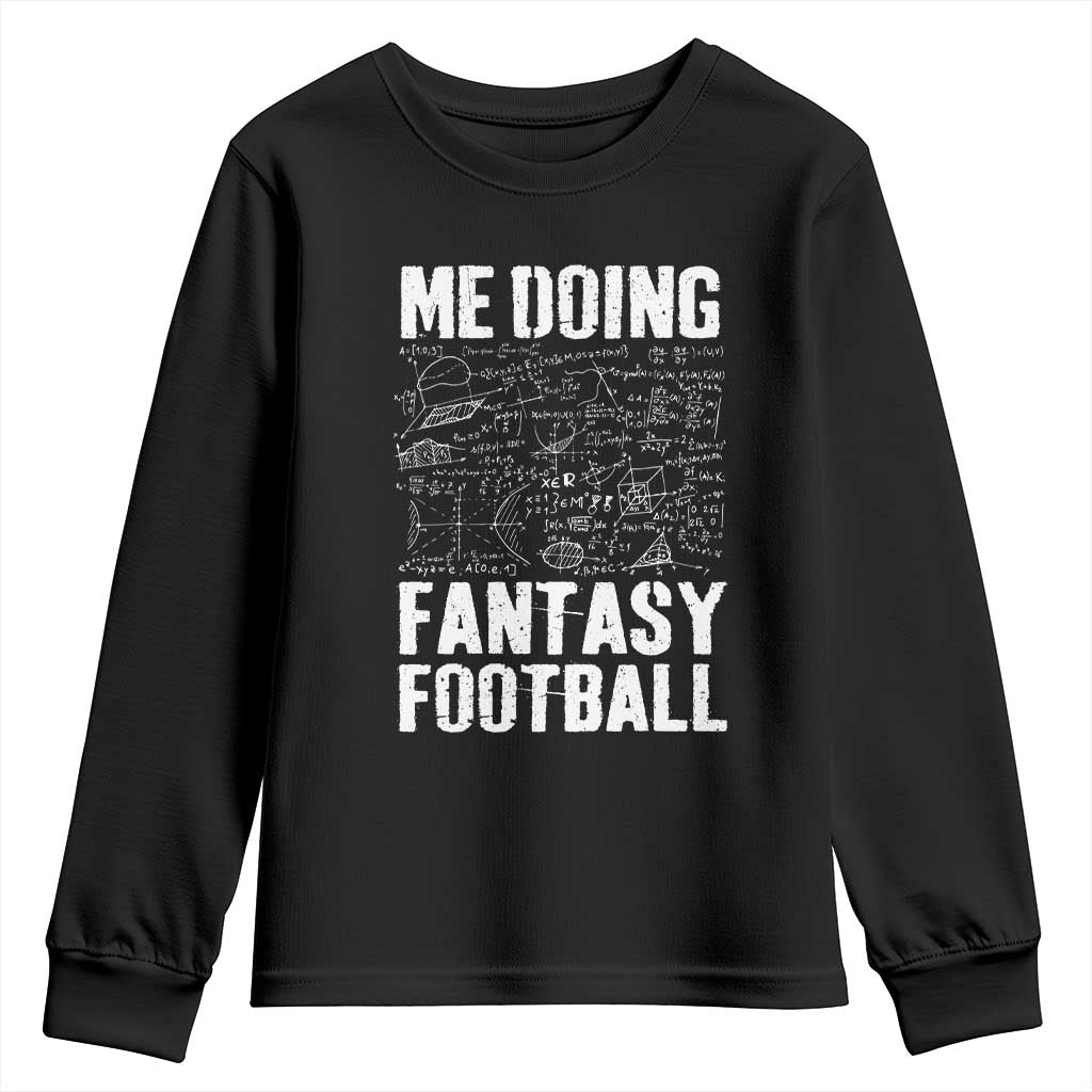 Funny Fantasy Football Youth Sweatshirt Draft Party Commish FFL Vintage Touchdown Season - Wonder Print Shop