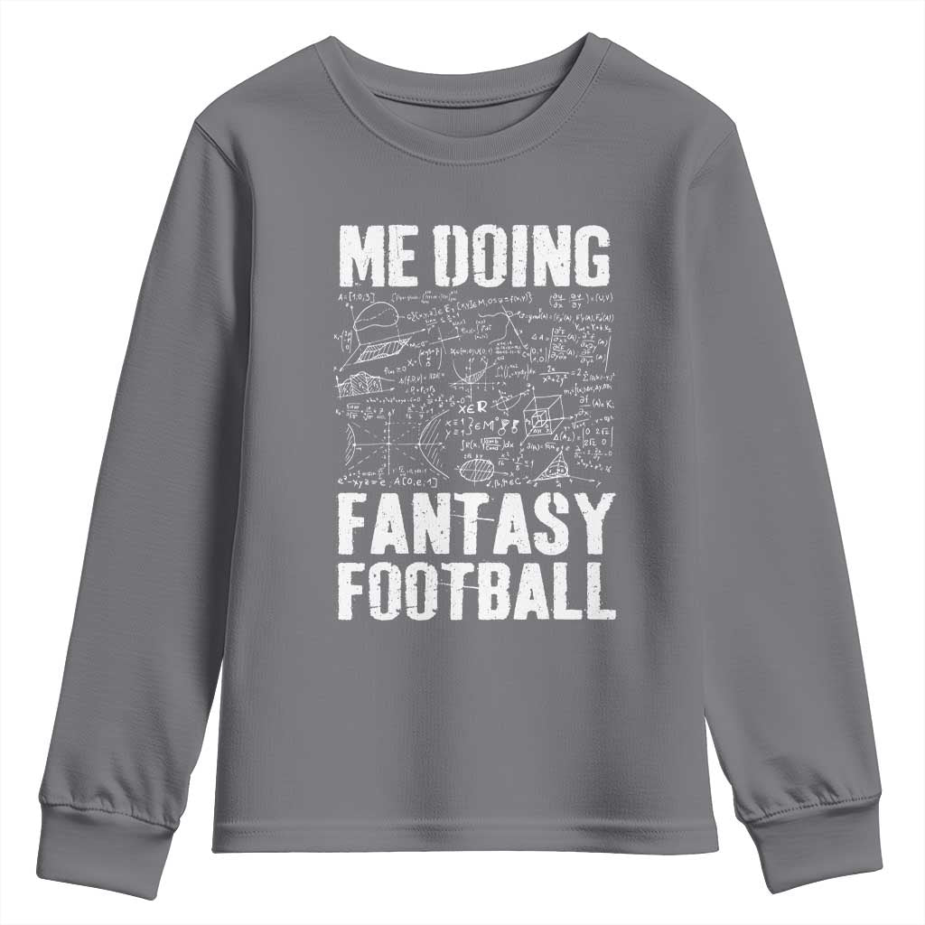 Funny Fantasy Football Youth Sweatshirt Draft Party Commish FFL Vintage Touchdown Season - Wonder Print Shop