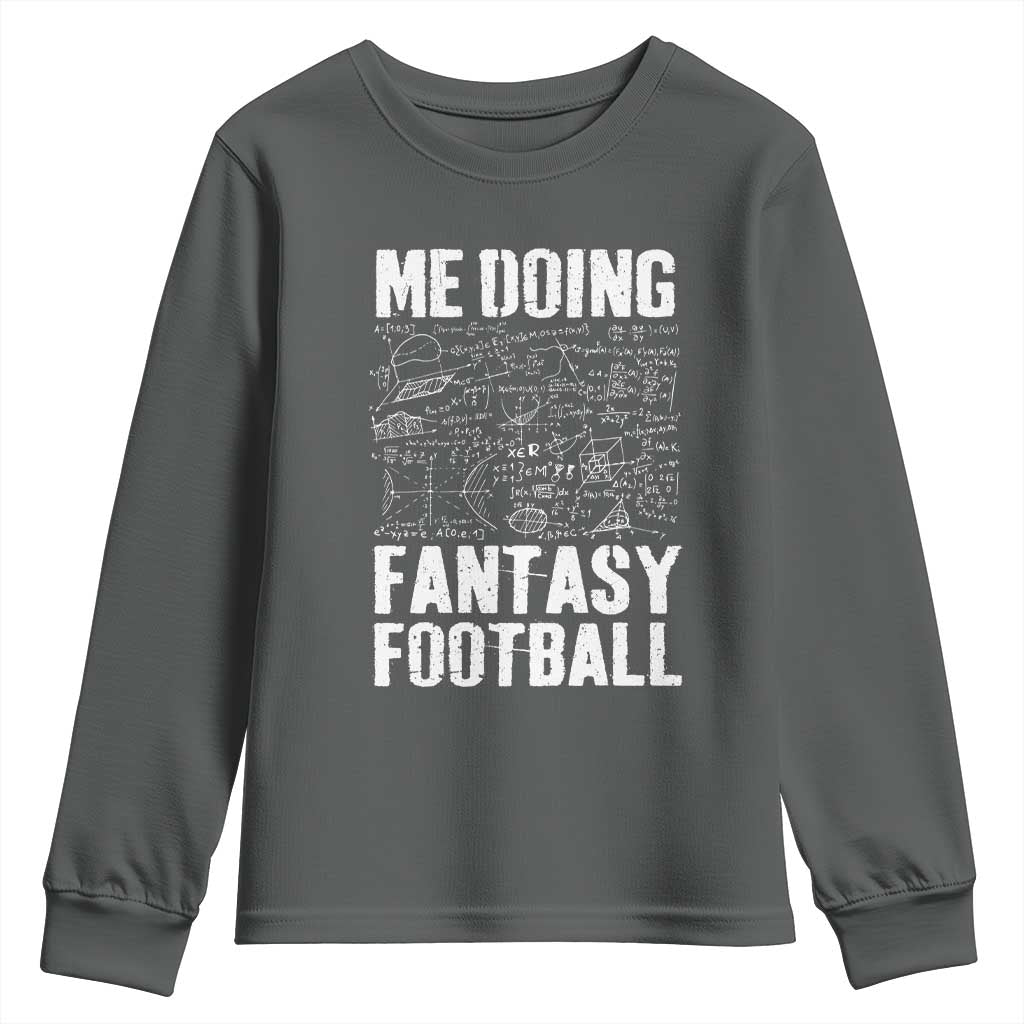 Funny Fantasy Football Youth Sweatshirt Draft Party Commish FFL Vintage Touchdown Season - Wonder Print Shop