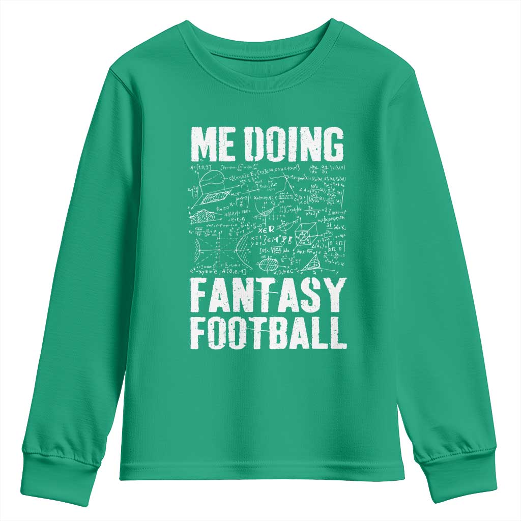 Funny Fantasy Football Youth Sweatshirt Draft Party Commish FFL Vintage Touchdown Season - Wonder Print Shop