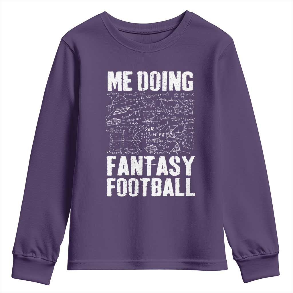 Funny Fantasy Football Youth Sweatshirt Draft Party Commish FFL Vintage Touchdown Season - Wonder Print Shop