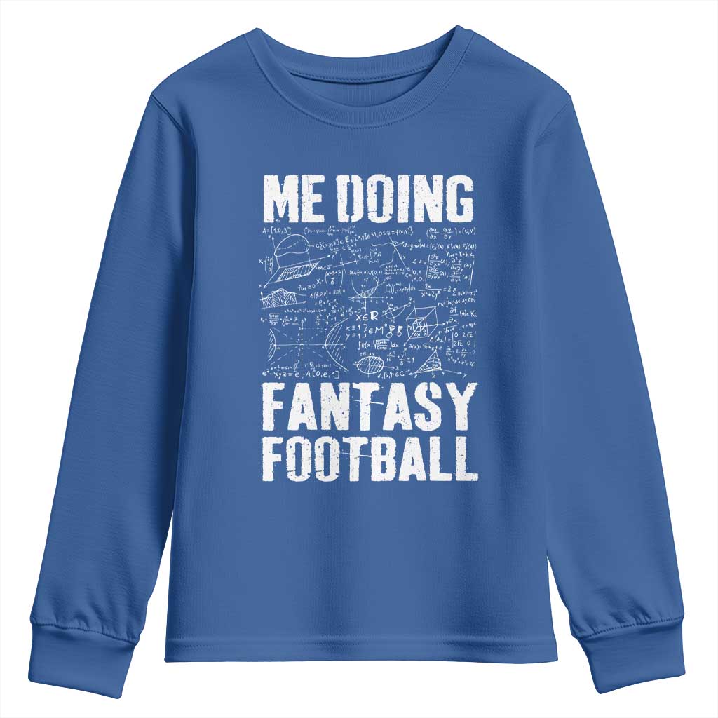 Funny Fantasy Football Youth Sweatshirt Draft Party Commish FFL Vintage Touchdown Season - Wonder Print Shop