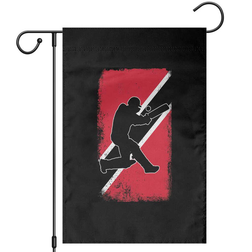 Trinidad and Tobago Cricket Garden Flag Retro Vintage Sport Trini Trinidadian Flag Cricket Fan