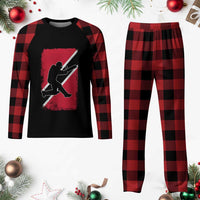 Trinidad and Tobago Cricket Plaid Pajama Set Retro Vintage Sport Trini Trinidadian Flag Cricket Fan