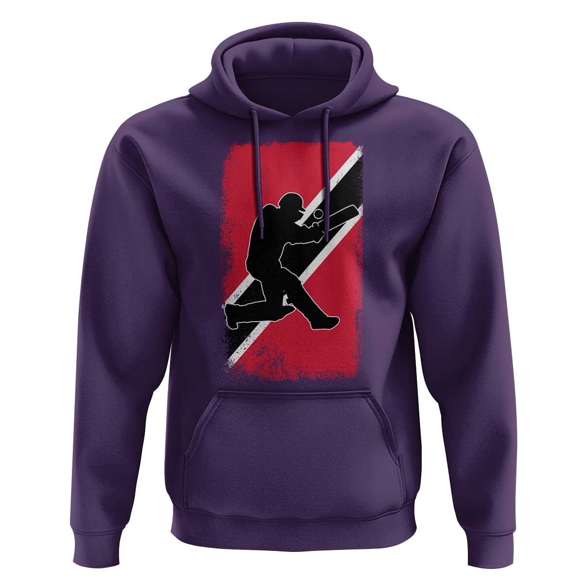 Trinidad and Tobago Cricket Hoodie Retro Vintage Sport Trini Trinidadian Flag Cricket Fan