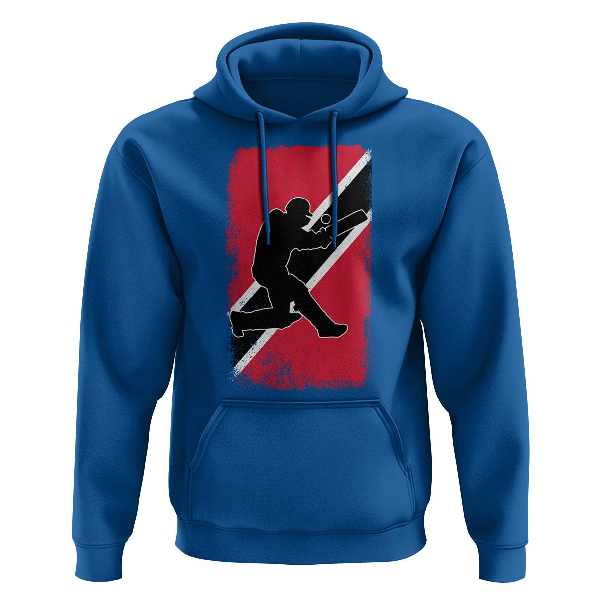 Trinidad and Tobago Cricket Hoodie Retro Vintage Sport Trini Trinidadian Flag Cricket Fan