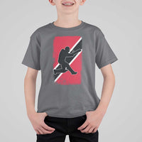 Trinidad and Tobago Cricket T Shirt For Kid Retro Vintage Sport Trini Trinidadian Flag Cricket Fan