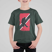 Trinidad and Tobago Cricket T Shirt For Kid Retro Vintage Sport Trini Trinidadian Flag Cricket Fan