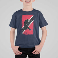 Trinidad and Tobago Cricket T Shirt For Kid Retro Vintage Sport Trini Trinidadian Flag Cricket Fan