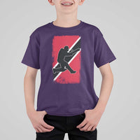Trinidad and Tobago Cricket T Shirt For Kid Retro Vintage Sport Trini Trinidadian Flag Cricket Fan