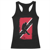 Trinidad and Tobago Cricket Racerback Tank Top Retro Vintage Sport Trini Trinidadian Flag Cricket Fan