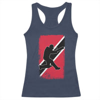 Trinidad and Tobago Cricket Racerback Tank Top Retro Vintage Sport Trini Trinidadian Flag Cricket Fan