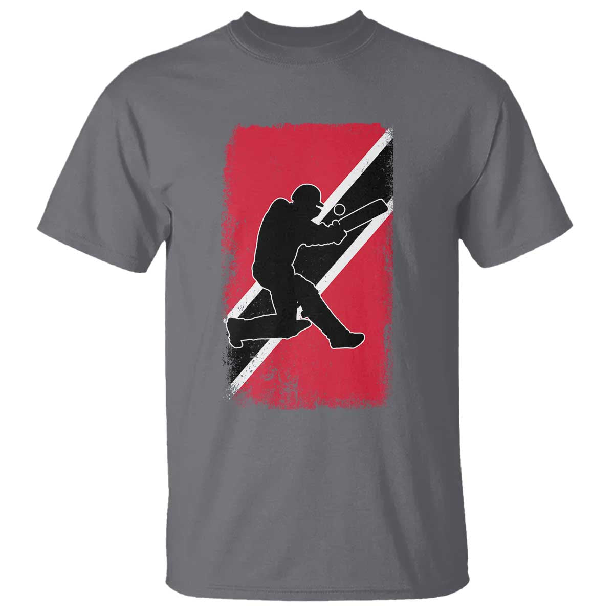 Trinidad and Tobago Cricket T Shirt Retro Vintage Sport Trini Trinidadian Flag Cricket Fan