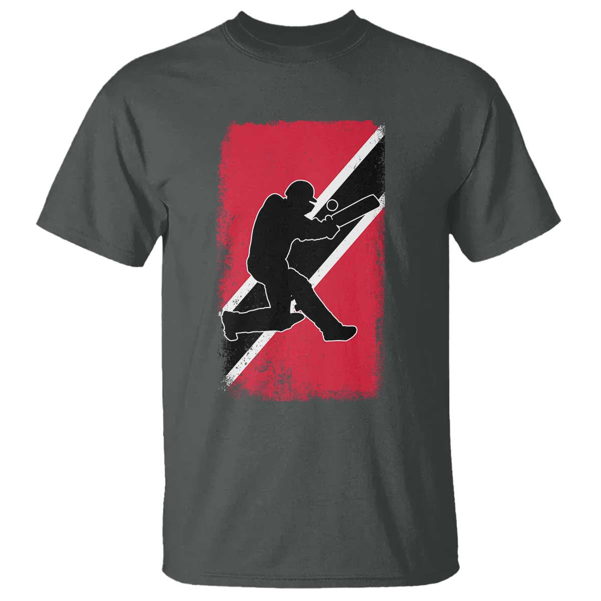 Trinidad and Tobago Cricket T Shirt Retro Vintage Sport Trini Trinidadian Flag Cricket Fan