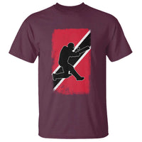 Trinidad and Tobago Cricket T Shirt Retro Vintage Sport Trini Trinidadian Flag Cricket Fan