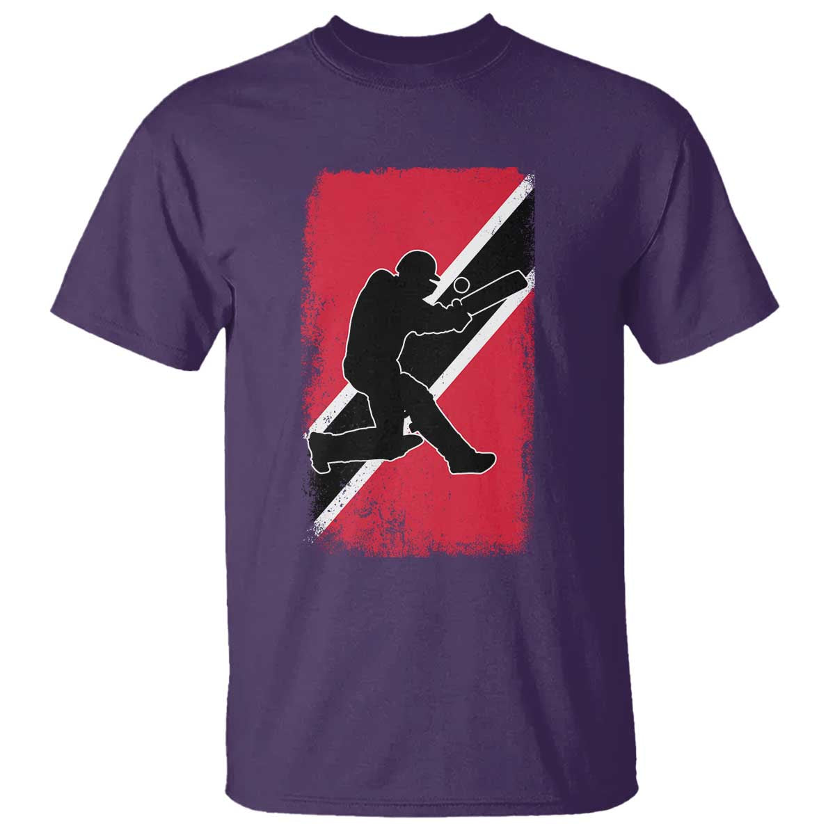 Trinidad and Tobago Cricket T Shirt Retro Vintage Sport Trini Trinidadian Flag Cricket Fan