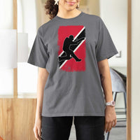 Trinidad and Tobago Cricket T Shirt For Women Retro Vintage Sport Trini Trinidadian Flag Cricket Fan