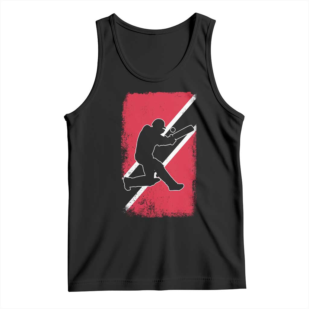 Trinidad and Tobago Cricket Tank Top Retro Vintage Sport Trini Trinidadian Flag Cricket Fan