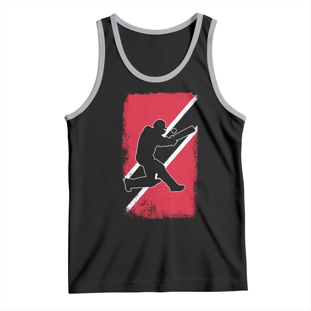 Trinidad and Tobago Cricket Tank Top Retro Vintage Sport Trini Trinidadian Flag Cricket Fan