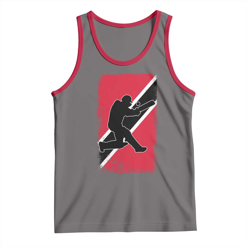 Trinidad and Tobago Cricket Tank Top Retro Vintage Sport Trini Trinidadian Flag Cricket Fan
