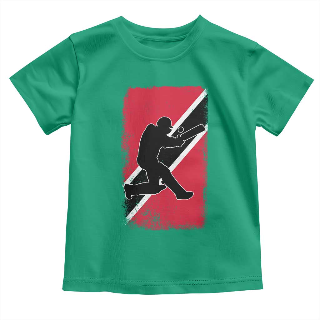 Trinidad and Tobago Cricket Toddler T Shirt Retro Vintage Sport Trini Trinidadian Flag Cricket Fan