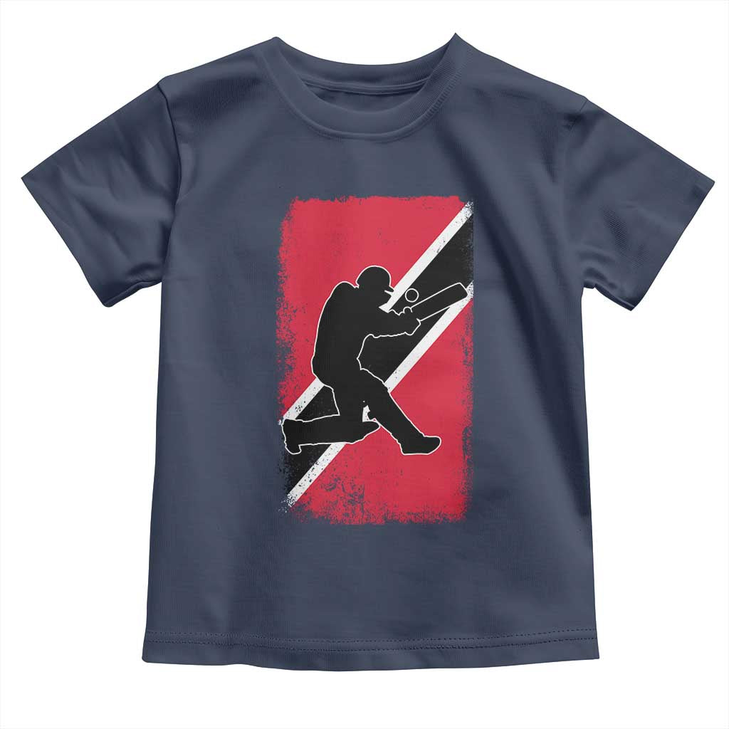 Trinidad and Tobago Cricket Toddler T Shirt Retro Vintage Sport Trini Trinidadian Flag Cricket Fan
