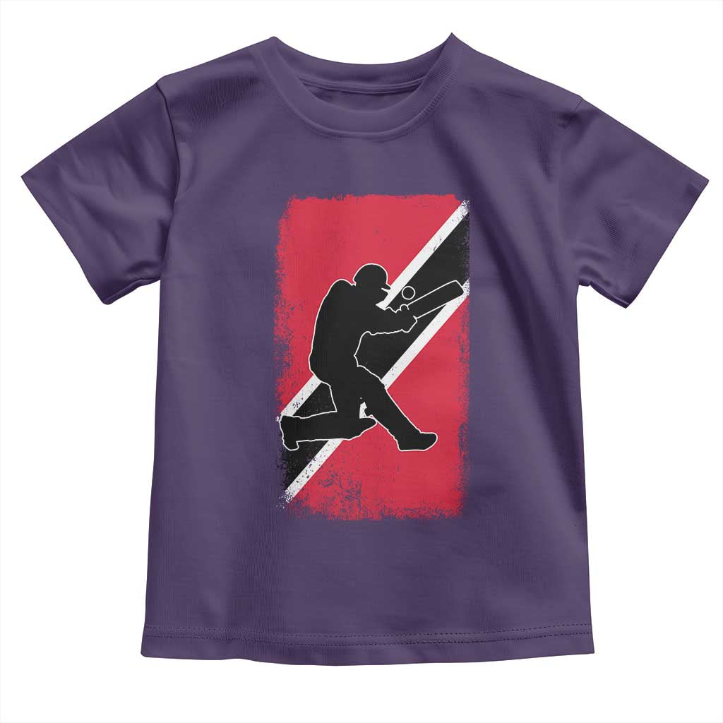Trinidad and Tobago Cricket Toddler T Shirt Retro Vintage Sport Trini Trinidadian Flag Cricket Fan
