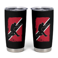 Trinidad and Tobago Cricket Tumbler Cup Retro Vintage Sport Trini Trinidadian Flag Cricket Fan