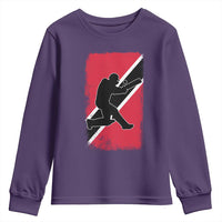Trinidad and Tobago Cricket Youth Sweatshirt Retro Vintage Sport Trini Trinidadian Flag Cricket Fan