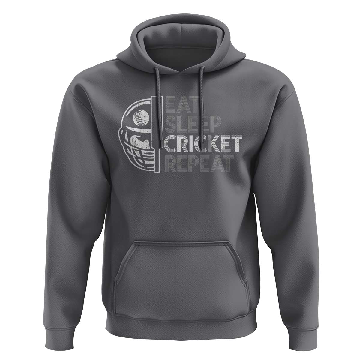 Eat Sleep Cricket Repeat Hoodie Retro Vintage Cricket Gifts