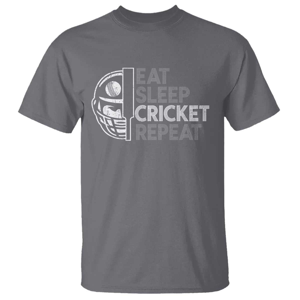 Eat Sleep Cricket Repeat T Shirt Retro Vintage Cricket Gifts