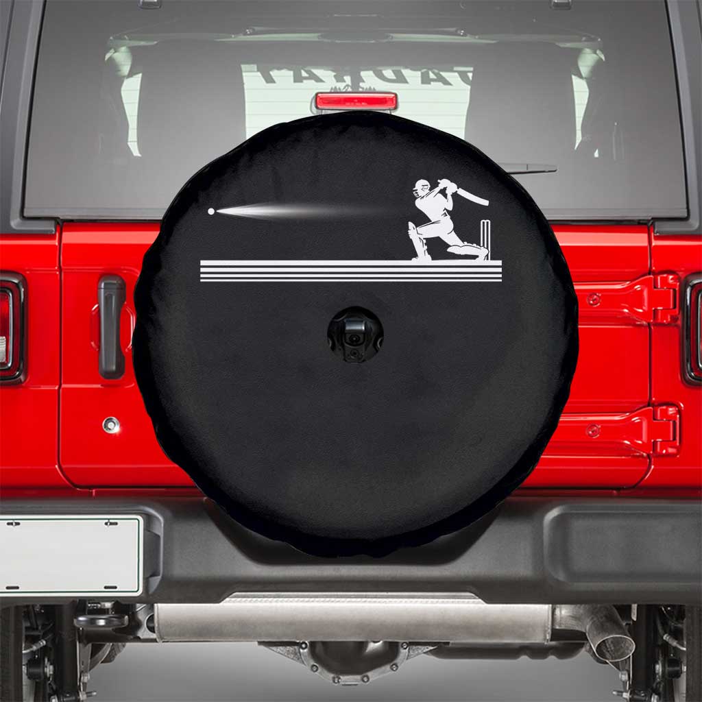 Cricket Player Spare Tire Cover Powerful Batsman Shot Cricket Gifts