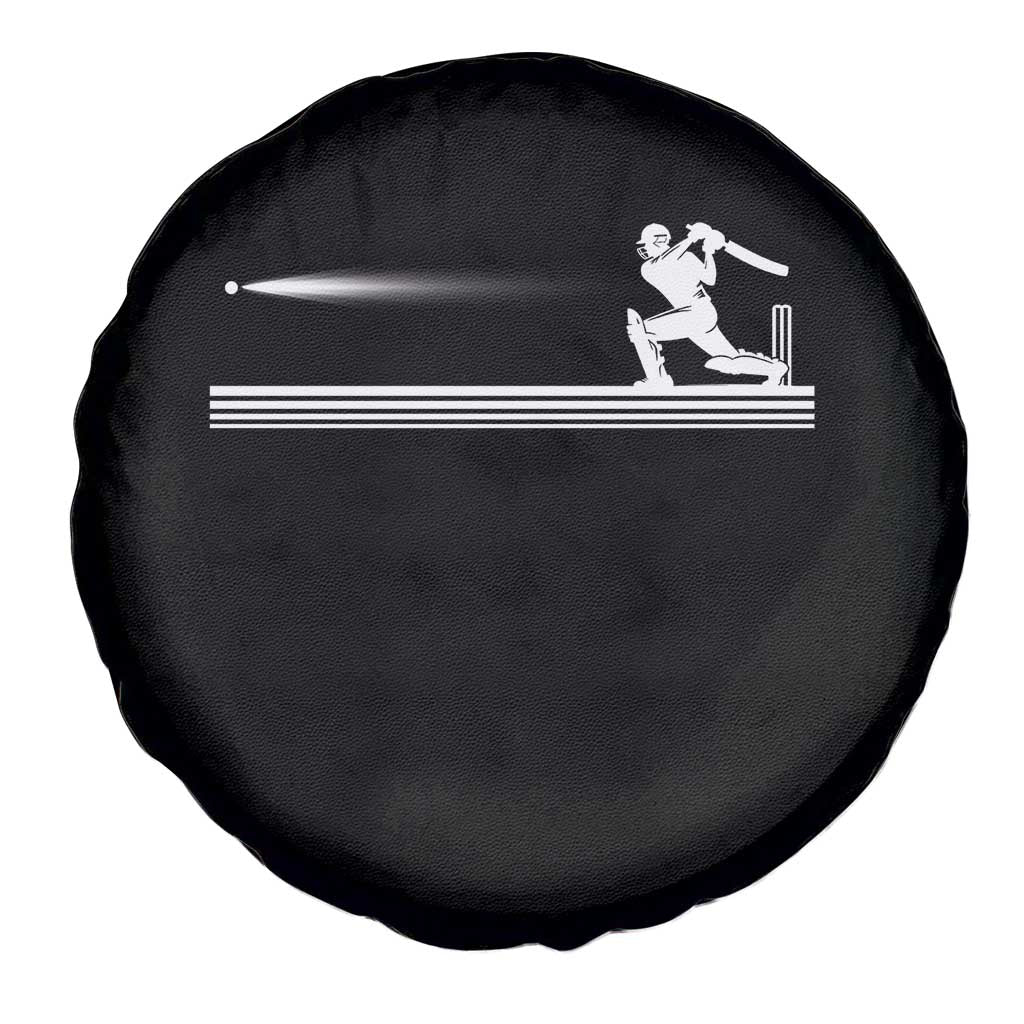 Cricket Player Spare Tire Cover Powerful Batsman Shot Cricket Gifts