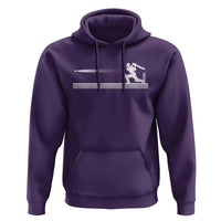 Cricket Player Hoodie Powerful Batsman Shot Cricket Gifts