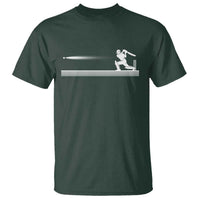 Cricket Player T Shirt Powerful Batsman Shot Cricket Gifts