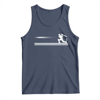 Cricket Player Tank Top Powerful Batsman Shot Cricket Gifts