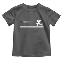 Cricket Player Toddler T Shirt Powerful Batsman Shot Cricket Gifts