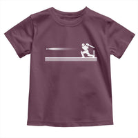 Cricket Player Toddler T Shirt Powerful Batsman Shot Cricket Gifts
