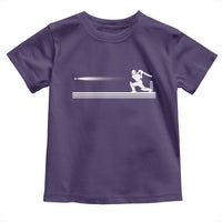 Cricket Player Toddler T Shirt Powerful Batsman Shot Cricket Gifts