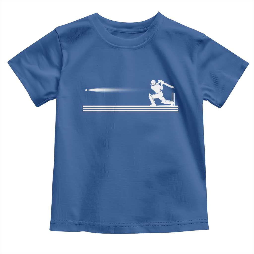 Cricket Player Toddler T Shirt Powerful Batsman Shot Cricket Gifts