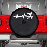 Cricket Player Spare Tire Cover Cricket Heartbeat Batsman