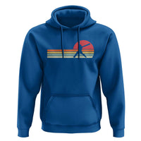 Retro Cricket Player Hoodie Retro Vintage Sport Batsman Cricket Gifts