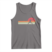 Retro Cricket Player Tank Top Retro Vintage Sport Batsman Cricket Gifts